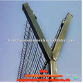 Alto fortalecer y la seguridad Y tipo post baja alambre de acero alambre aeropuerto cerca
